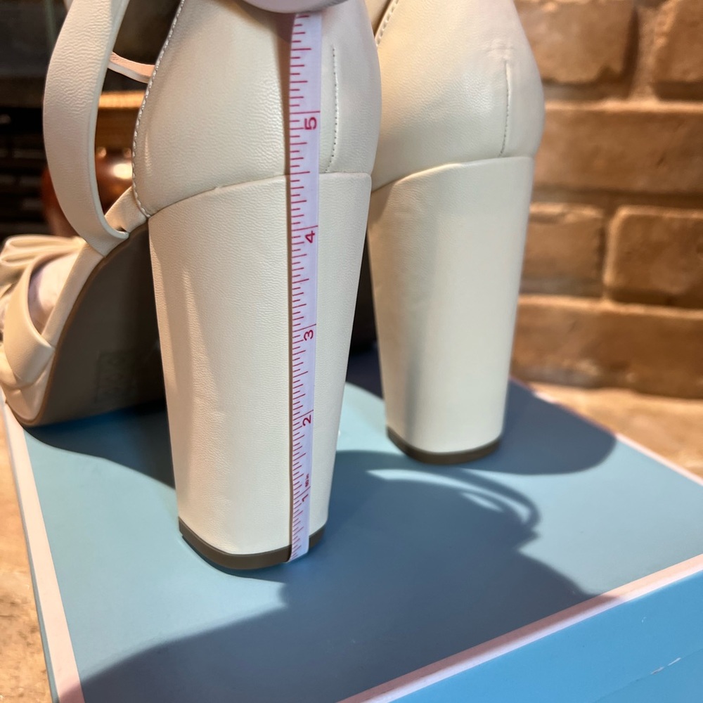 Nib Draper James Rsvp Averie, Open Toe Heels/Sand… - image 5